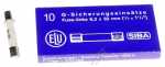 Siba Ceramic Fuse 6,3x32mm - 10a-t 189140 10 Time Lag Ceramic Fuse 32mm 10 Pack