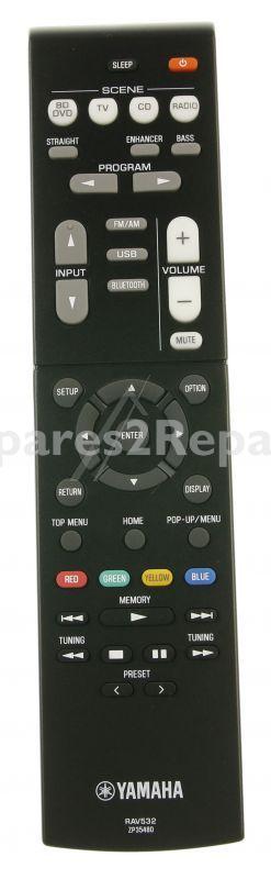 Yamaha Ir remote Control - Rav532 Zp354801 Remote Control