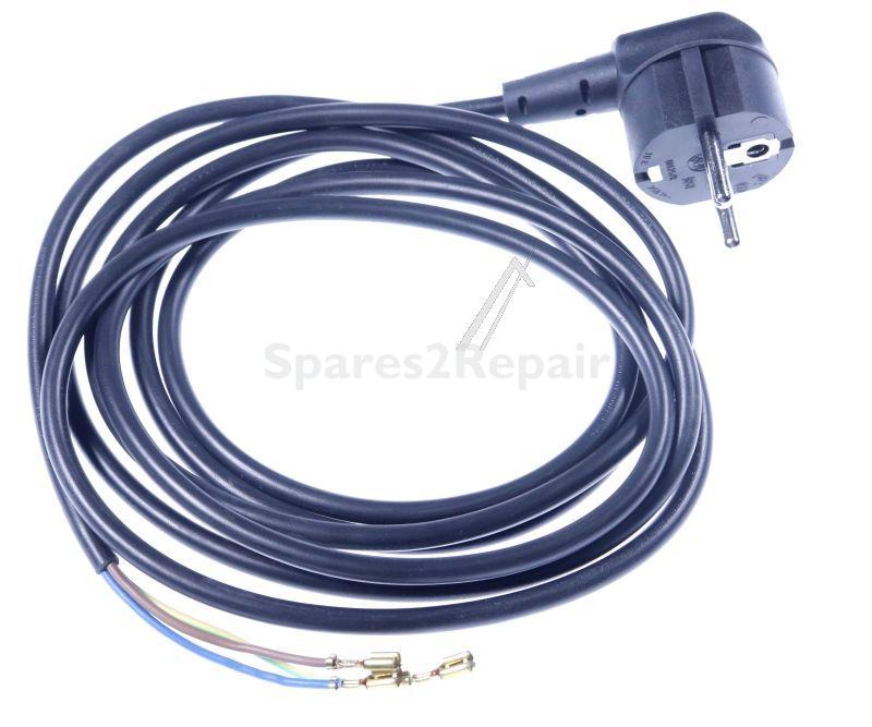 Mains Power Lead - C00448299 481050285311 Cable Mains 1700mm 10-16a-250v Black [Whirlpool Indesit]