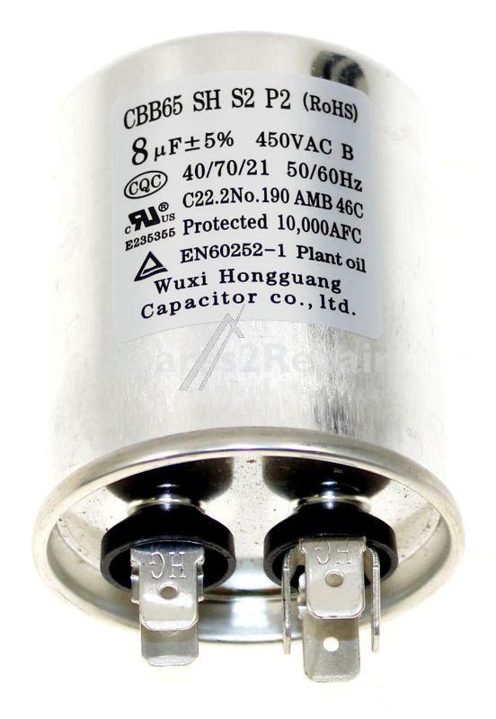 Capacitor - 8uf - 450v 17400103000324 Capacitor Of Compressor [Midea]
