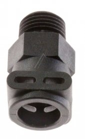 Hose Coupling - 5332196800 Straight Nipple (sede Or) (ppa) Nero Mcsa [Delonghi]