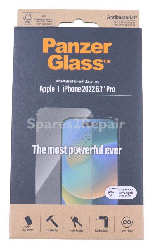 Panzerglass Display Protective Film - 2772 Panzerglass Screen Protector Apple Iphone 14 Pro | Ultra-wide Fit
