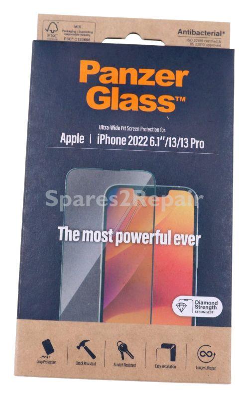 Panzerglass Display Protective Film - 2771 Panzerglass Screen Protector Apple Iphone 14 | 13 | 13 Pro | Ultra-wide Fit