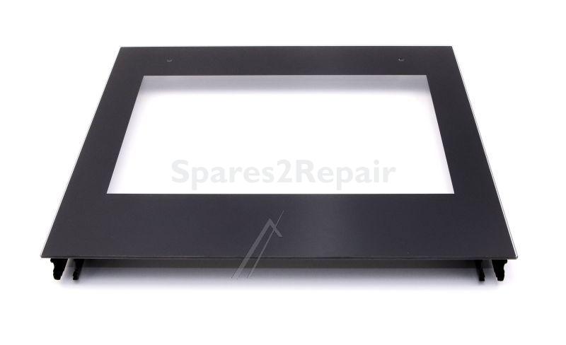 Oven Door - 9040681 Door- 6*sr Silver-elegance [Amica]