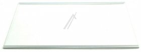 Glass Panel - C00386832 481010643154 Glass Shelf + Grey & White Profiles [Whirlpool Indesit]
