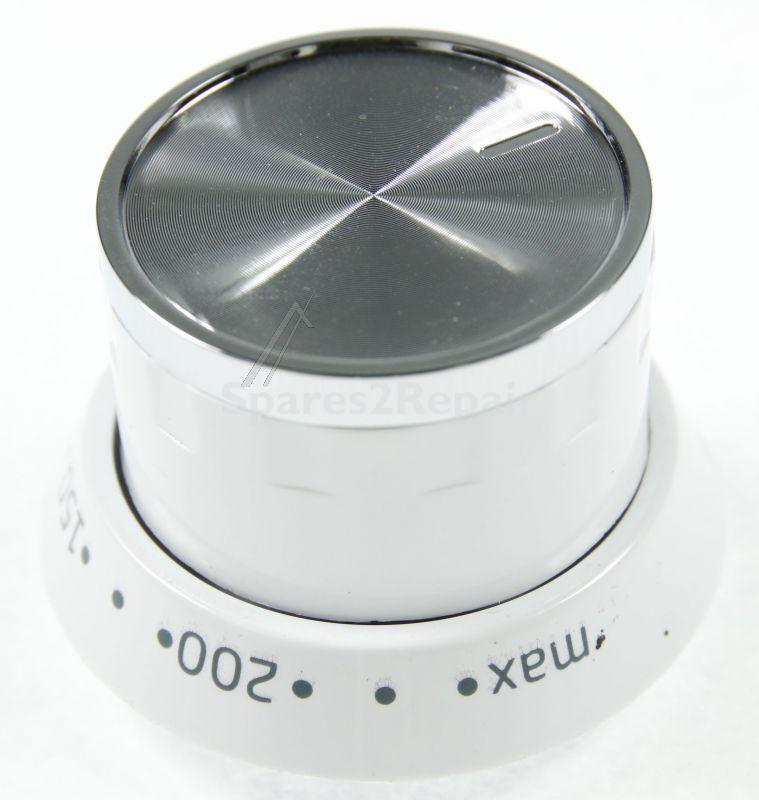 Control Knobs - 250316237 C00896428 Hob Knob White [Arcelik]