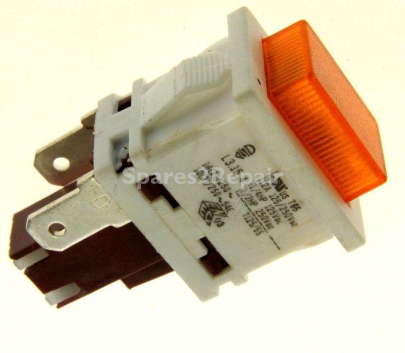Switch - C00316468 481927618259 Light Yellow [Whirlpool Indesit]