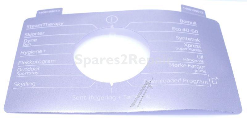 Operating Unit Screen - 1406199013 C00930577 Inlay [Arcelik]