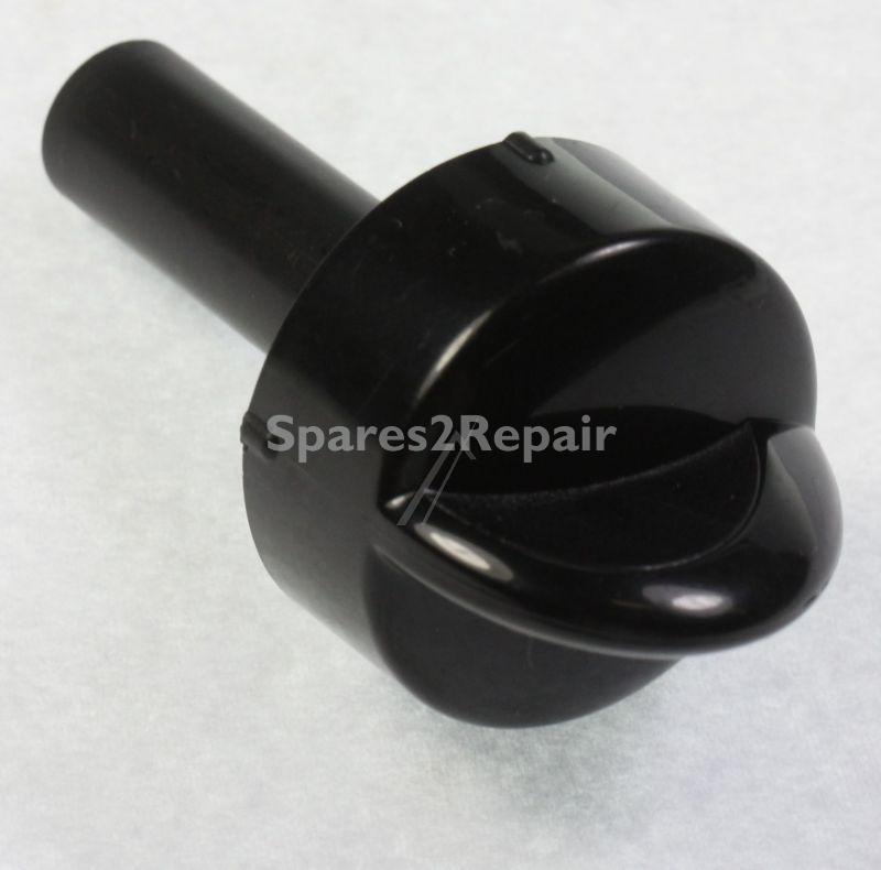 Button - 1523943106 Knob delay black [Electrolux Aeg]