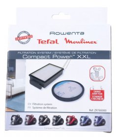 Vacuum Cleaner Filter - Zr780000 Filter Kit Zr780000 [Groupe SEB]
