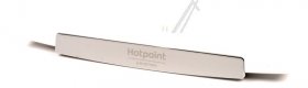 Washing Machine And Tumble Dryer Door Handles - C00384946 481010846033 Handle Asm Sil Hot 15 [Whirlpool Indesit]