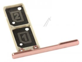 Sony Sim card Holder - 306j1ye0e00 U50050491 Cover Compartment Dual Pink