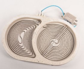 Double Circuit Radiation Heate - 8512123 Ceramic Heating Plate 140x250s 2000w 230v Yue [Amica]