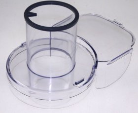 Mixing Bowl Lid - Kw713683 Assembly Lid-feed Tube Je720 [Delonghi]