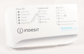 Handle - C00664371 488000664371 Handle Draw inx-rapid-it-led+-pr [Whirlpool Indesit]