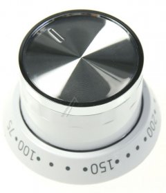 Control Knob - 250316522 C00914705 Hob Knob White [Arcelik]