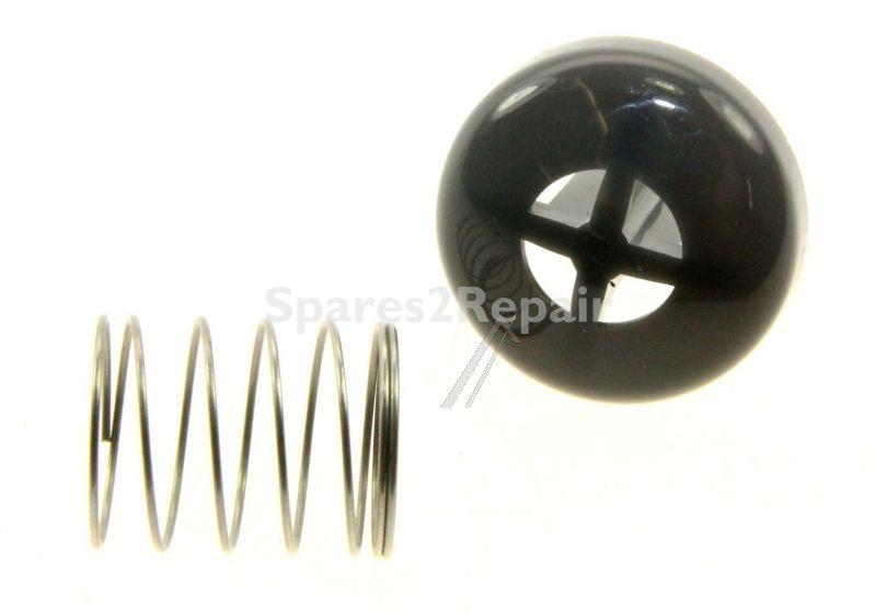 Button - Kw712410 Spring + Button (anti-drip Valve Assembly) [Delonghi]