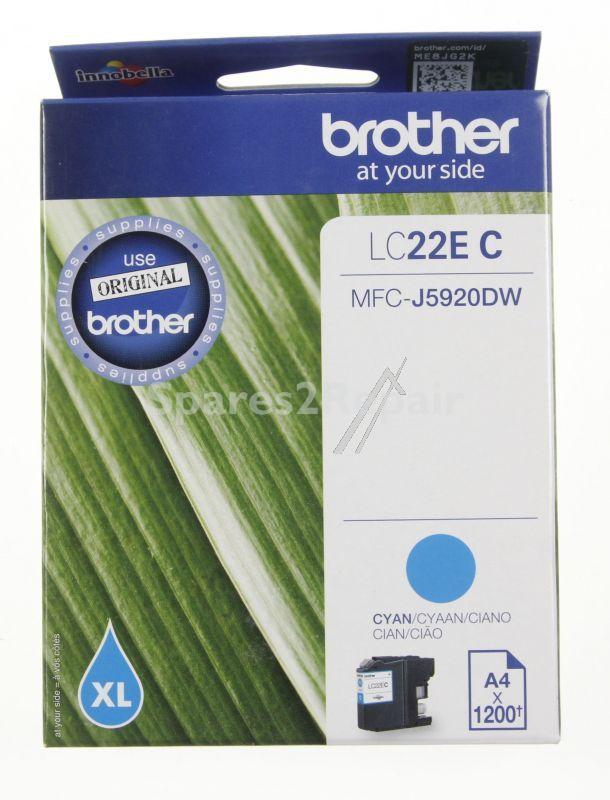 Brother Cartridge - Lc-22ec Ink Cartridge Cyan