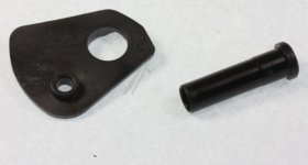 Stop Unit - 4055253951 Closing Device black right [Electrolux Aeg]