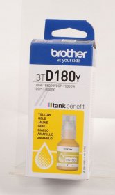 Brother Cartridge - Bt-d 180 Y Ink Bottle Yellow 48 8ml