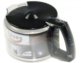 Coffee Pot - F0344210f Jug-glass+cover-black [Groupe SEB]