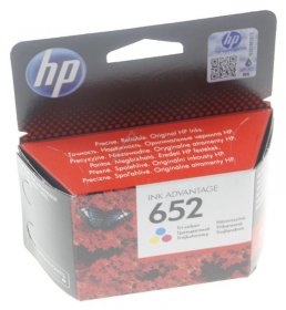 Hewlett Packard Cartridge - 652 Tintenpatrone, Cmy
