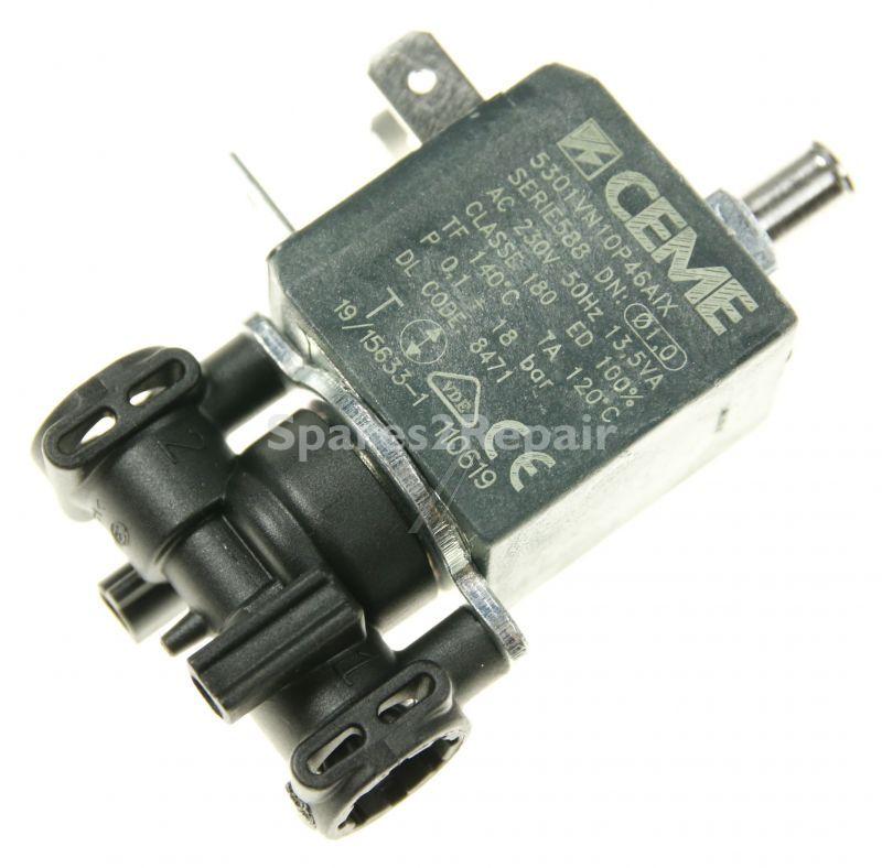 Smeg Solenoid Valve For Espresso Machines - 5301vn10p46aix 813050268 Magnetic Valve