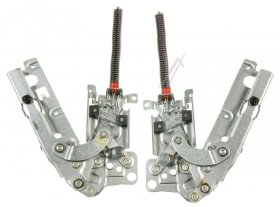 Door Hinge For Dishwasher - 4055378717 Hinge Kit Left-right Df Ado [Electrolux Aeg]