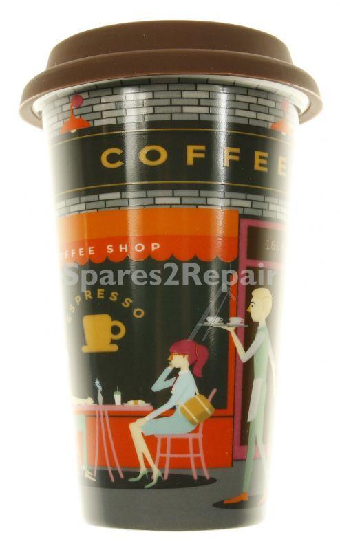 Thermo Cup - Dlsc066 5513284501 Double Wall Ceramic Mug 300ml [Delonghi]