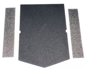 Eurofilter Foam Filter - Dfm100 Filter Set 3-piece Alternative For Miele 09688381 06057930