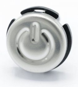 Power Button - 5513225281 Holder Button+button On-off (stainless Steel) Ecamtft [Delonghi]