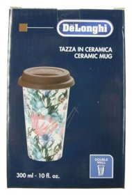 Thermo Cup - Dlsc065 5513284491 Double Wall Ceramic Mug 300ml [Delonghi]