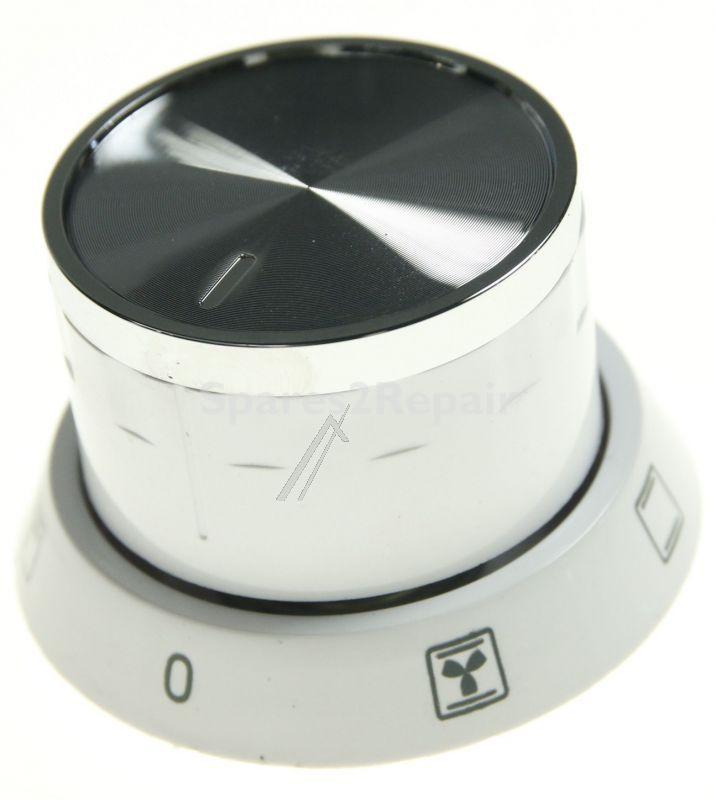 Button - 250316277 C00910404 Hob Knob White [Arcelik]