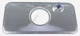 Dishwasher Filter - 12276000001496 Base Plate filter grey 260x128 [Midea]