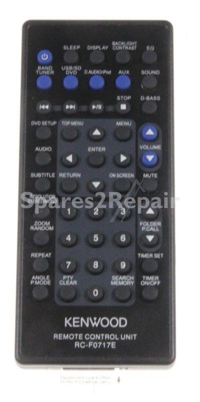 Kenwood Ir remote Control - A70-1769-08 Remote Controller Sw-21ht