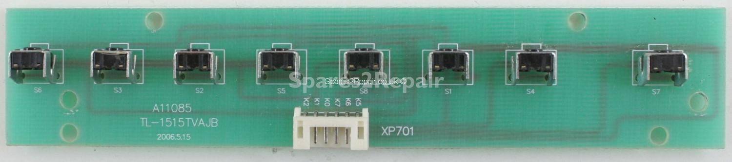 Akura ATDVD1515LCD - Buttons - TL-1515TVAJB - A11085