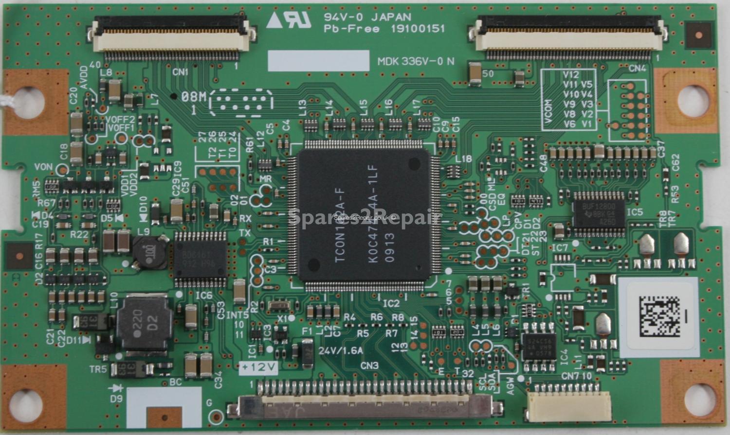 Alba LCD32880HDF - T-Con - 19100151