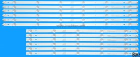 Barz LED Backlight Array Philips 58PUS7855/12 58PUS7805/12 58PUS8105/12 58" TPT580B5-U1T01.D REV.S01N S01Q S01W LB-GM3030-GJ0D22586X11PC09 12pcs