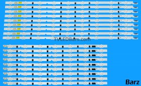 Samsung 50 inch Full LED Backlight Array - D2GE-500SCA-R3 + D2GE-500SCB-R3 - 2013SVS50F L + R - BN96-25310A + BN96-25311A - UE50F