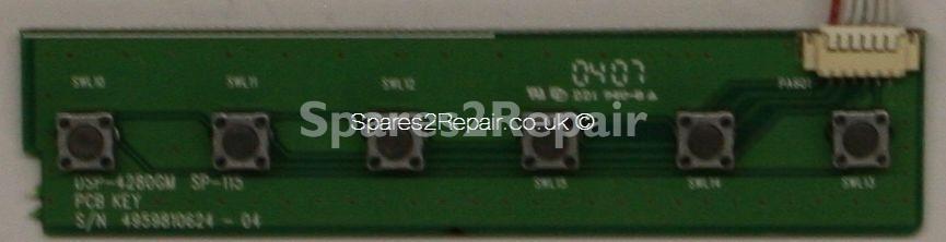 Daewoo DP42SP - Buttons - DSP-4280GM - SP-115 - 4959810624-04