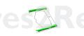 Glass Plate For Oven - 140043376882 Front Glass Stainless Steel 592x465mm [Electrolux Aeg]