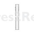 Water Pipe - 140036652034 Tube water 340mm d16-d11mm [Electrolux Aeg]