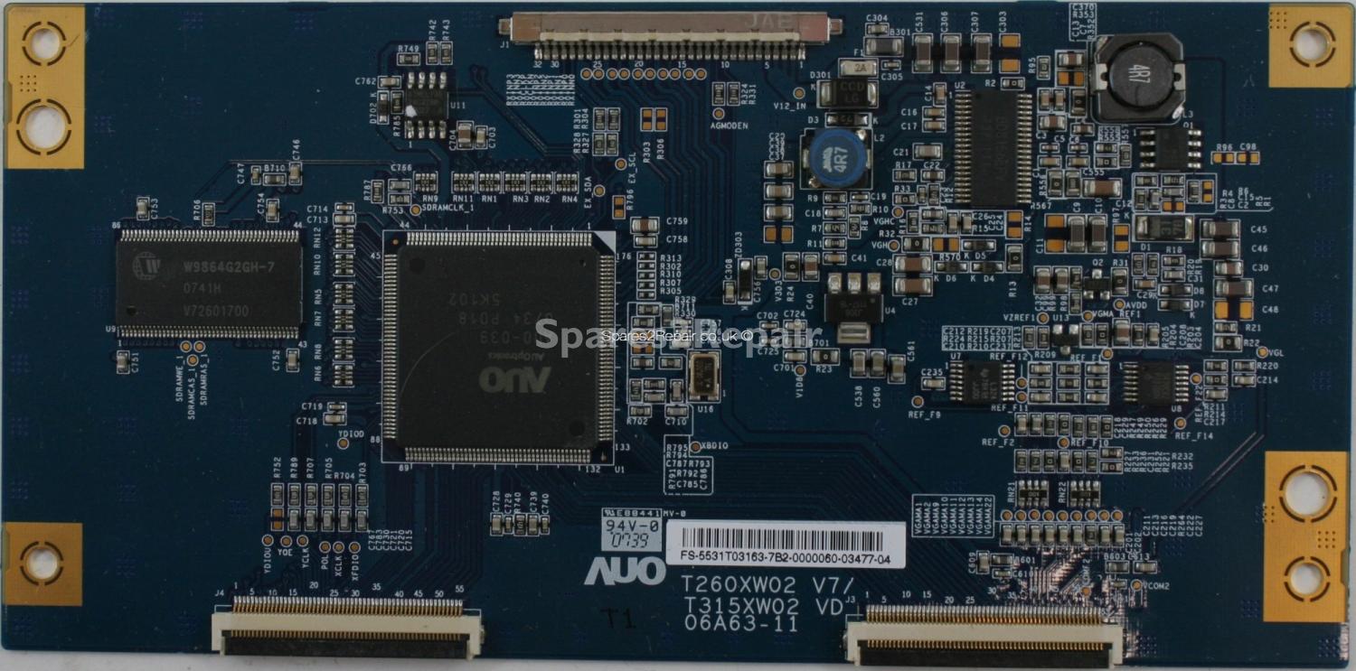 LG 32LC56 - LVDS - 06A63-11 - 55.31T03.163 - T260XW02 V7 - T315XW02 VD