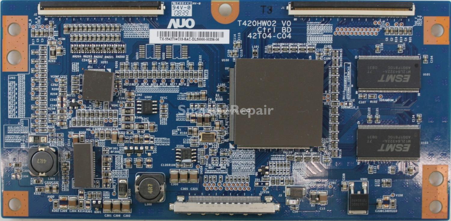 LG 42LG5010 - LVDS - 42T04-C04 - 55.42T04.C03 - T420HW02 V0 Ctrl BD