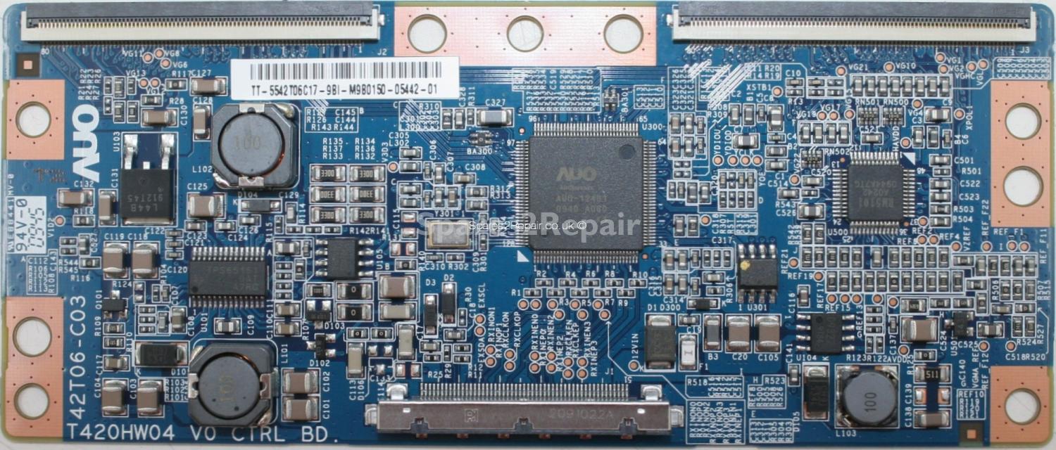LG 42LH3000 - LVDS - 42T06-C03 - 55.42T06.C17 T420HW04 V0 CTRL BD