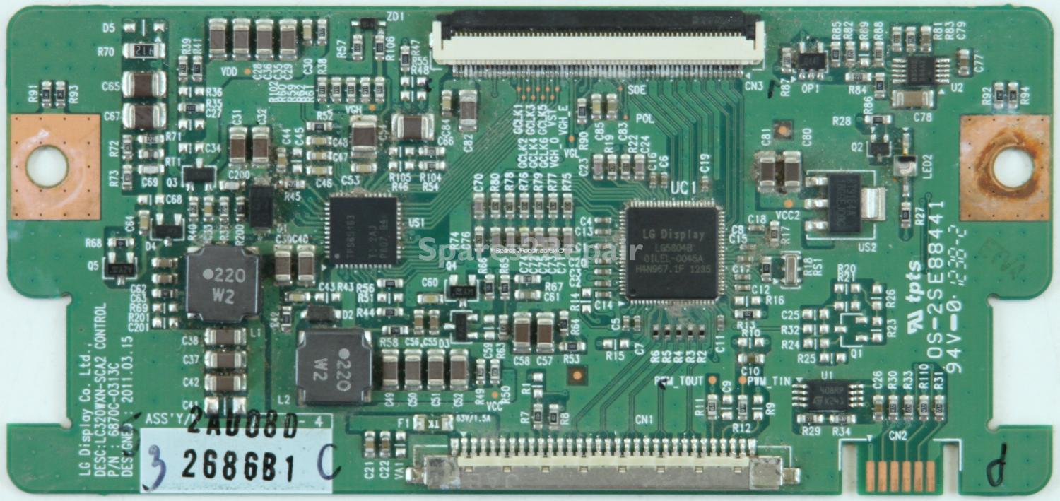 LG 32CS460-UC - T-Con - 6871L-2686B - 6870C-0313C - LC320WXN-SCA2