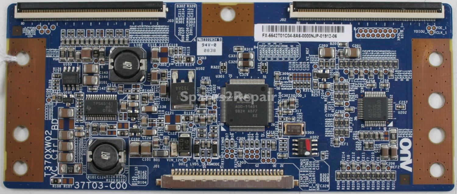 LG 32LG3000 - T-Con - 55.42T01.C04 - 37T03-C00 - T370XW02 VC Ctrl BD