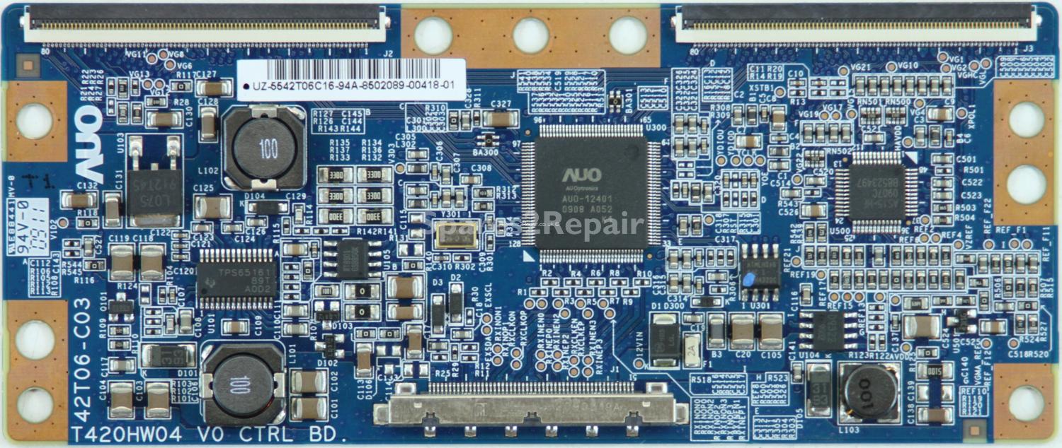 LG 42LH3000 - LVDS - 42T06-C03 - 55.42T06.C16 - T420HW04 V0 CTRL BD
