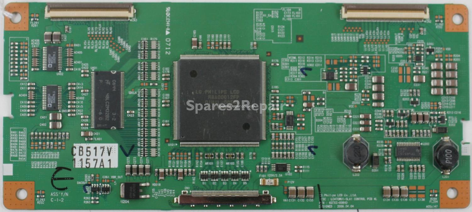 LG 47LF66-ZE - T-Con - 6870C-0084D - 6871L-1157A - LC470WU1-SLA1 CONTROL PCB 4L