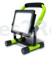 Luceco Workshop Light - Projecteur Filaire De Chantier Ip65 Noir 2400lm 30w 5000k CÂble 1,5m Ho5rn f 3g1 - EFLDW30B50-EU
